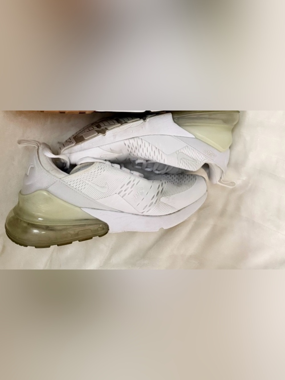 Nike Women’s White Air Max 270 Sneakers